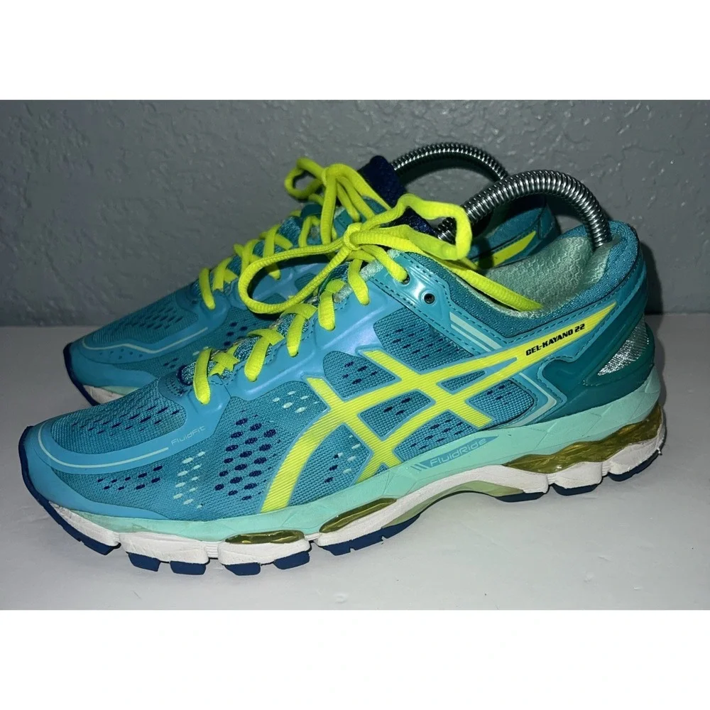 ASICS Gel Kayano 22 Running Shoes Women's Size 8.5 US Plus Ice Blue